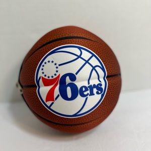 NBA Philadelphia 76ers 10" Collapsible Basketball Duffel Bag